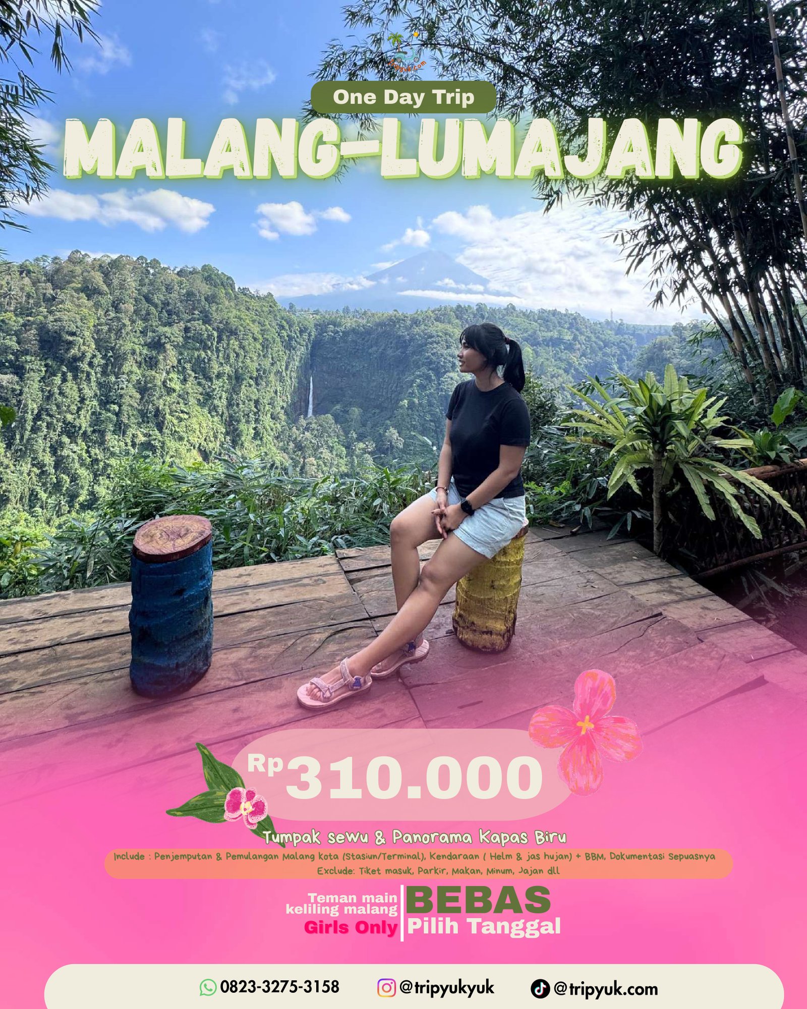 Tumpak Sewu Panorama