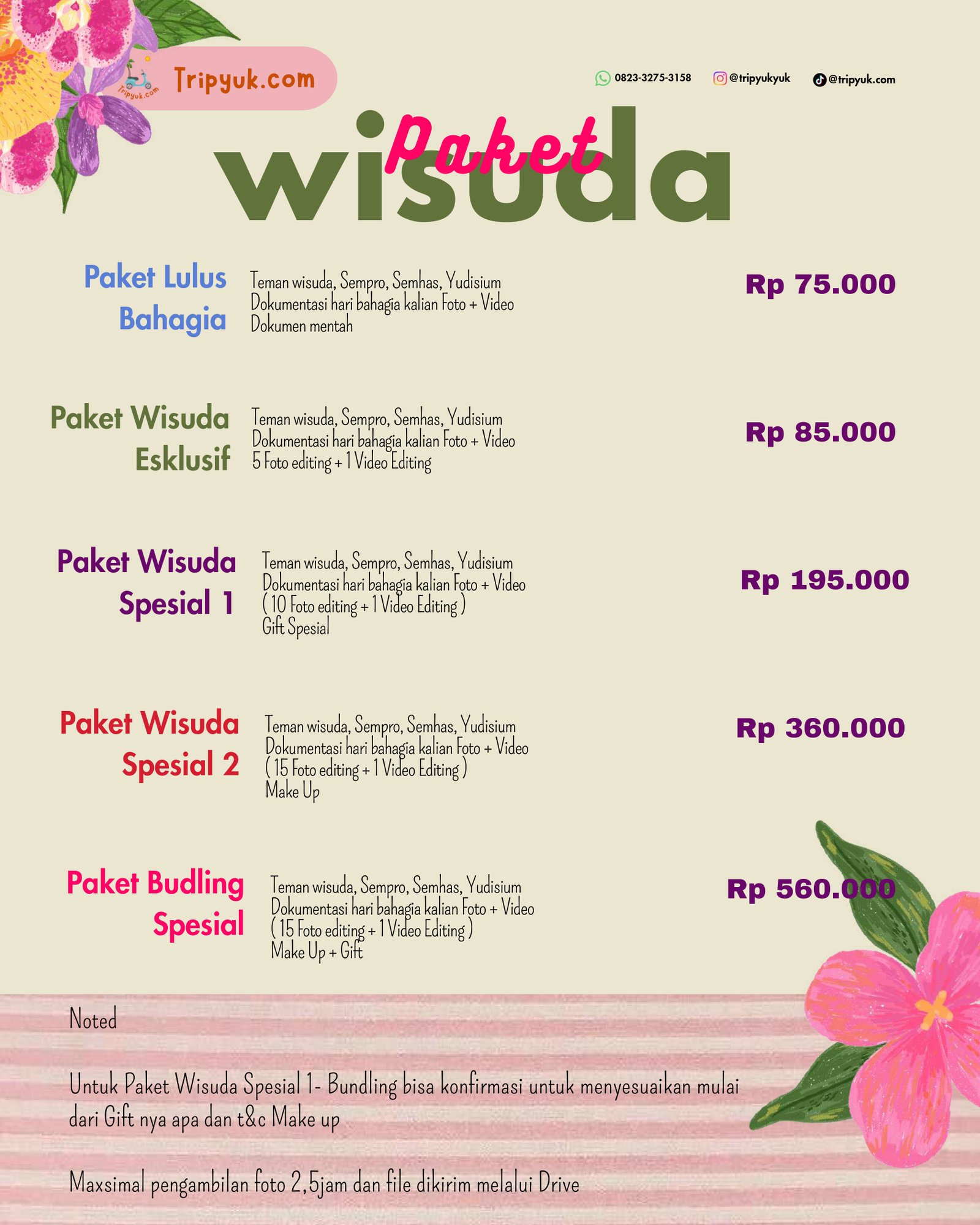 Paket Wisuda